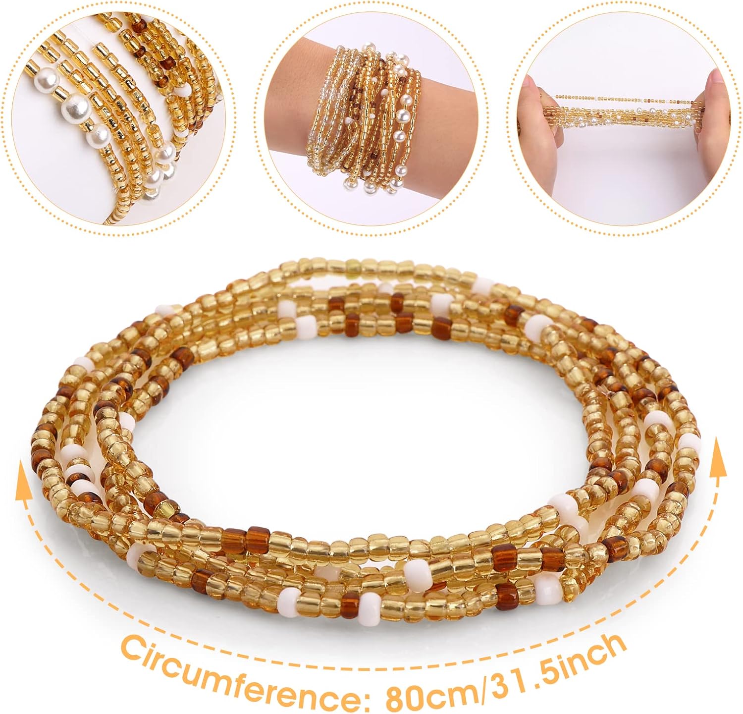 Waist Beads for Women Belly Be – обзор и цена Body Jewelry Chains