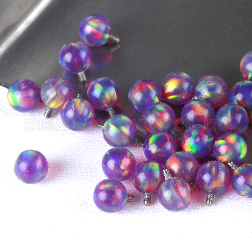 1 Pair Piercing Screw on Ball  – обзор и цена Body Jewelry Titanium