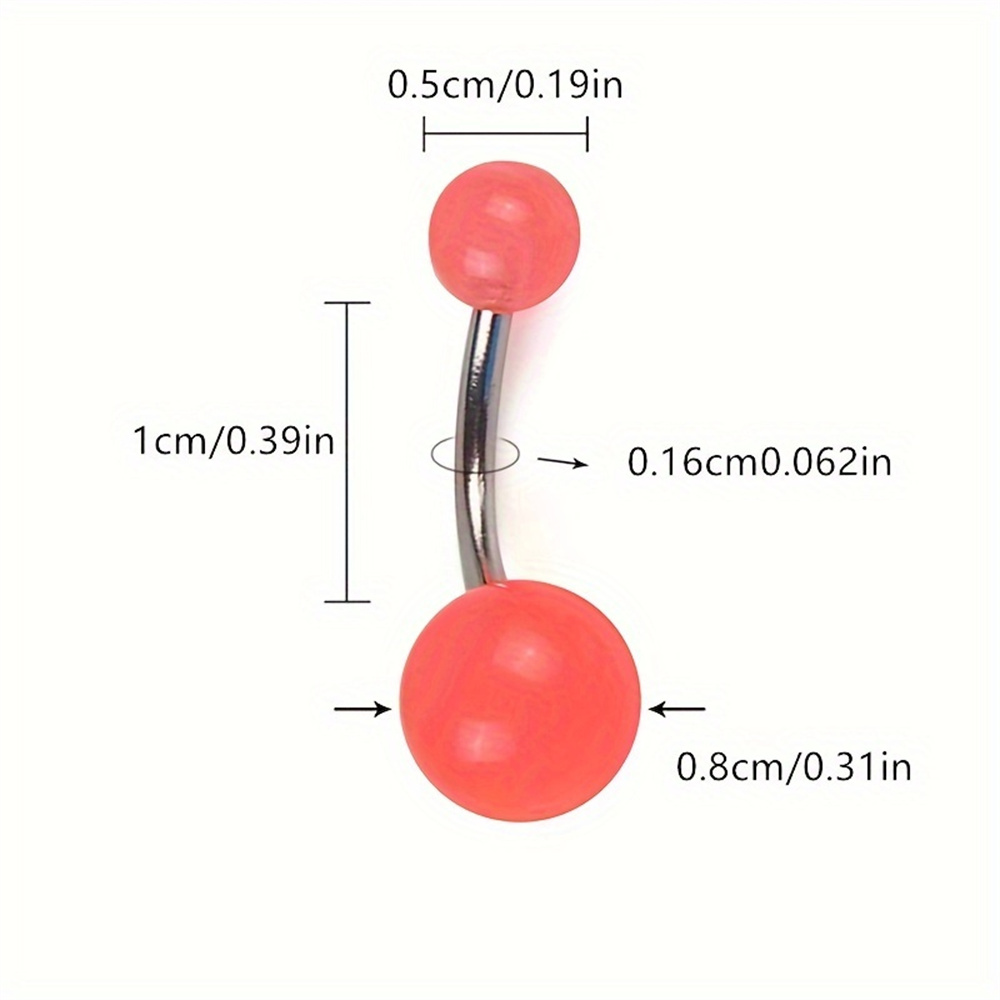 10pcs/set Mixed Color Acrylic  – обзор и цена Body Jewelry Changing Kit