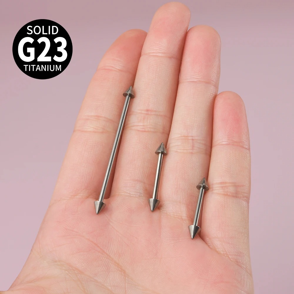 1Pc G23 Titanium Cone Industri – обзор и цена Body Jewelry Industrial