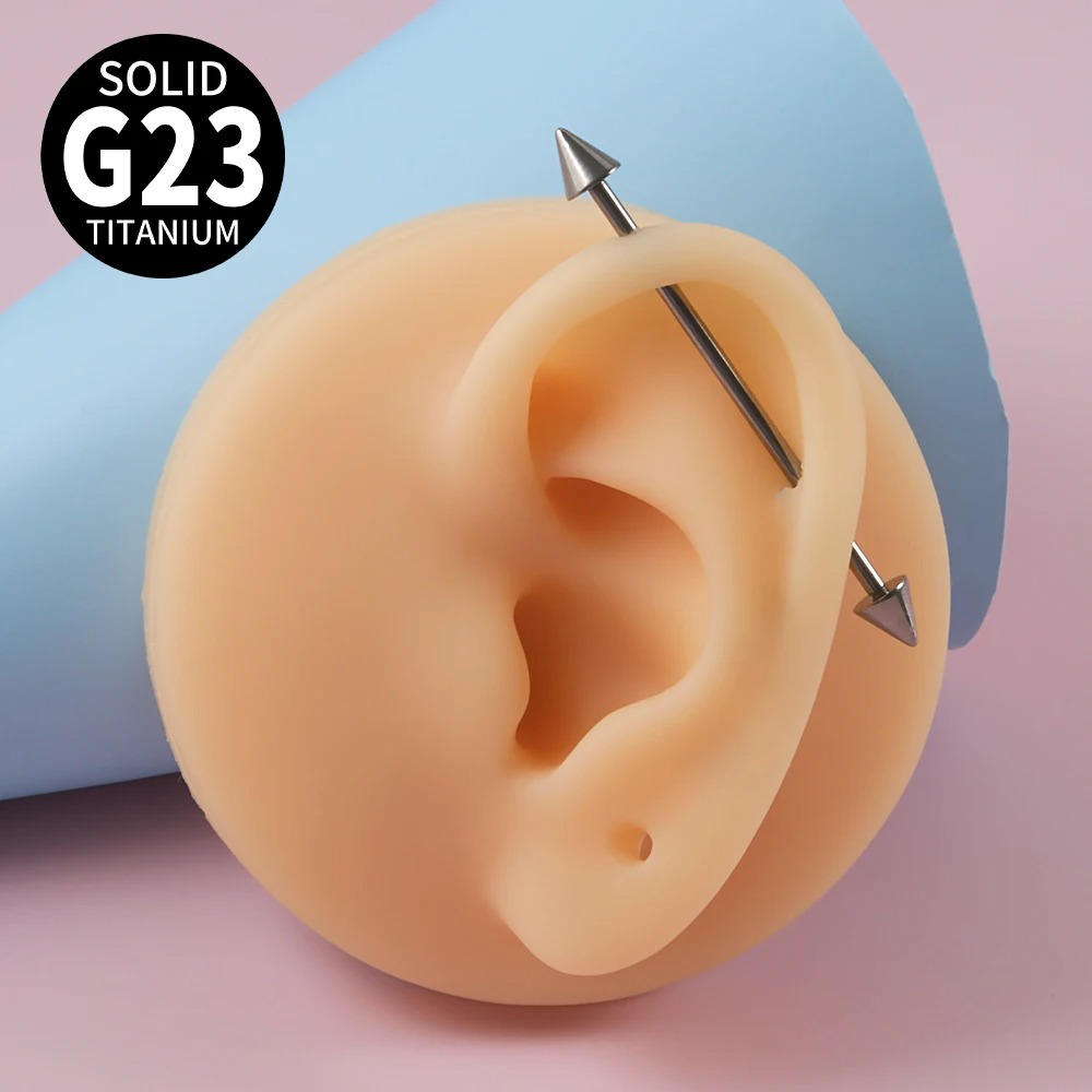 1Pc G23 Titanium Cone Industri – обзор и цена Body Jewelry Industrial