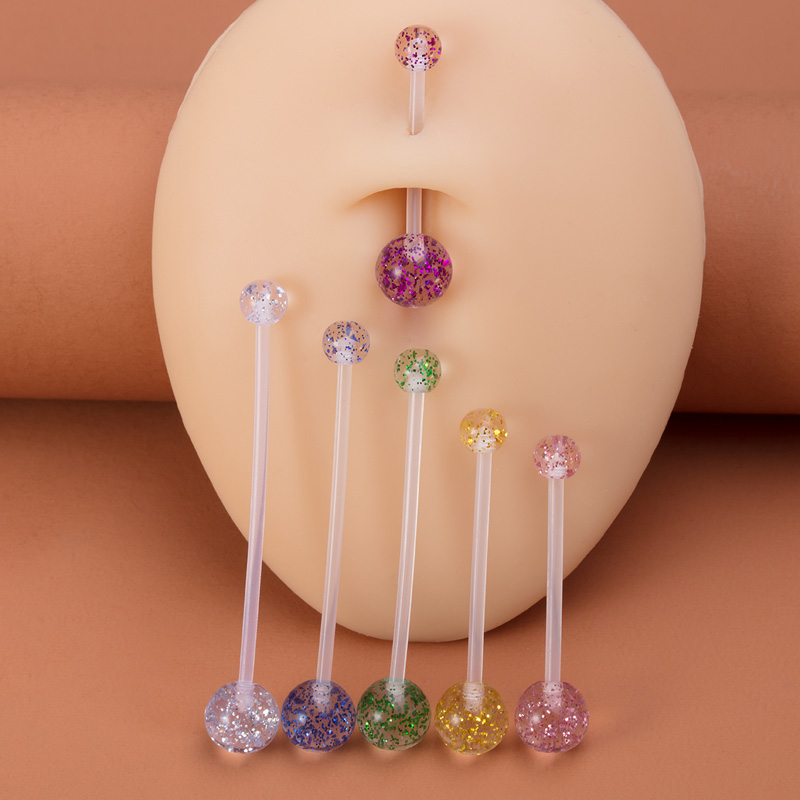 6pcs Flexible Navel Piercing A – обзор и цена Body Jewelry Industrial