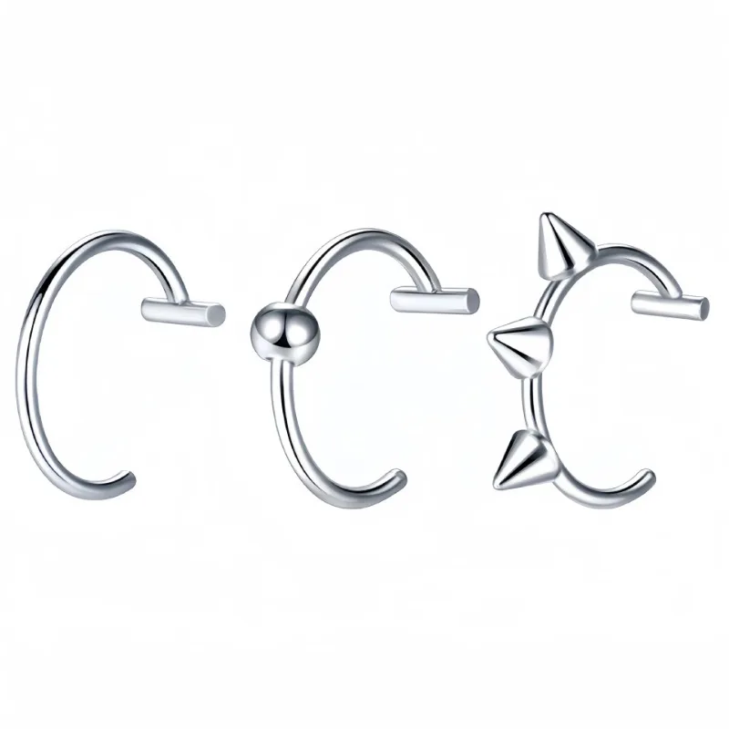 Titanium Steel C-Shaped Lip Ri – обзор и цена Body Jewelry Titanium