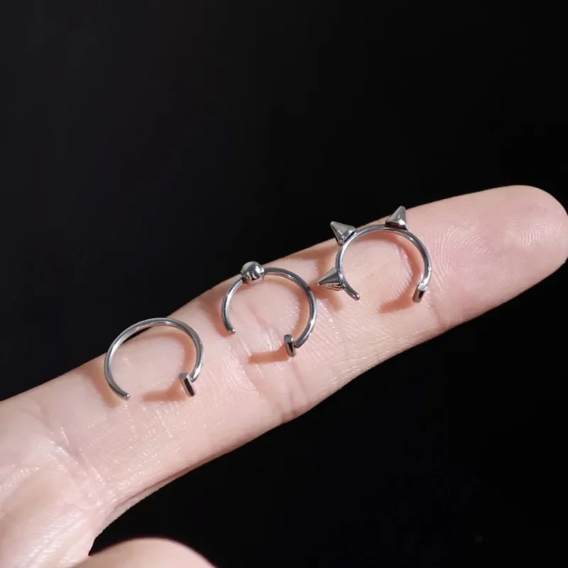 Titanium Steel C-Shaped Lip Ri – обзор и цена Body Jewelry Titanium