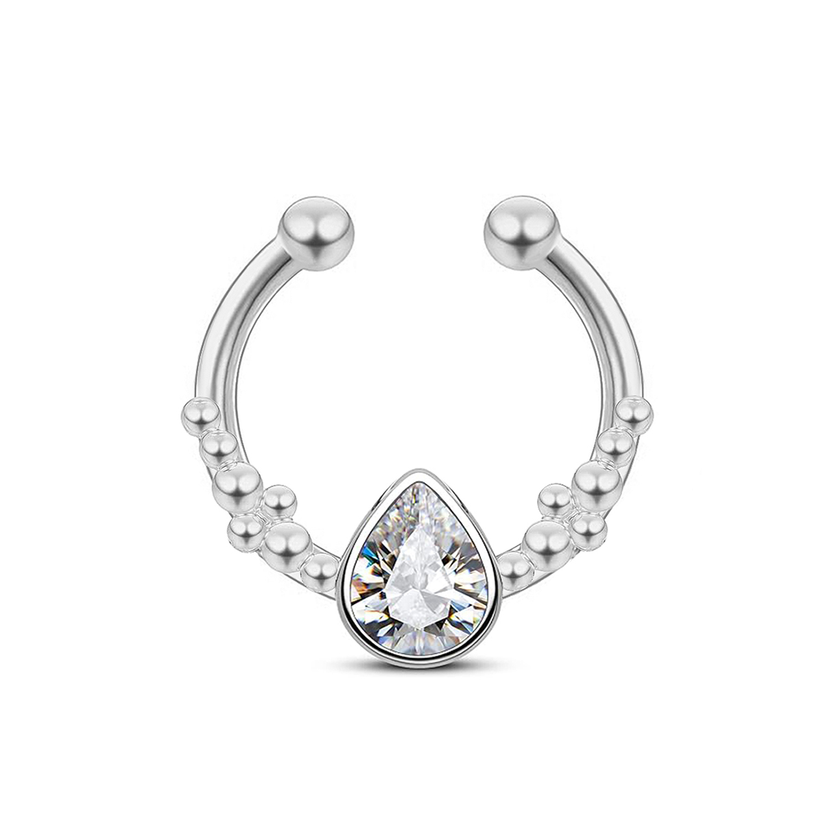 Stainless Steel Horseshoe Wate – обзор и цена Body Jewelry Septum