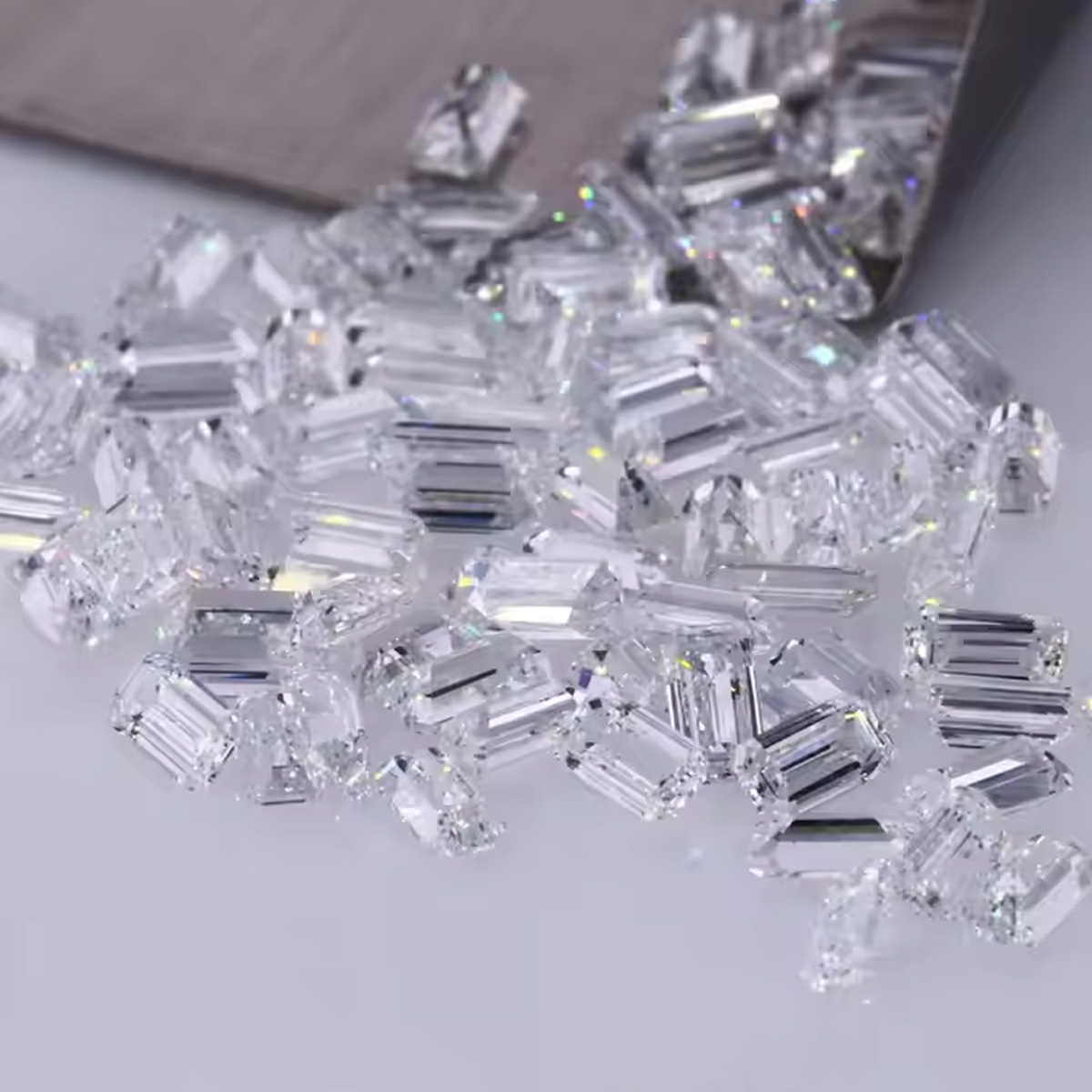 Emerald Cut Lab Grown Small Di – обзор и цена Body Jewelry Vch