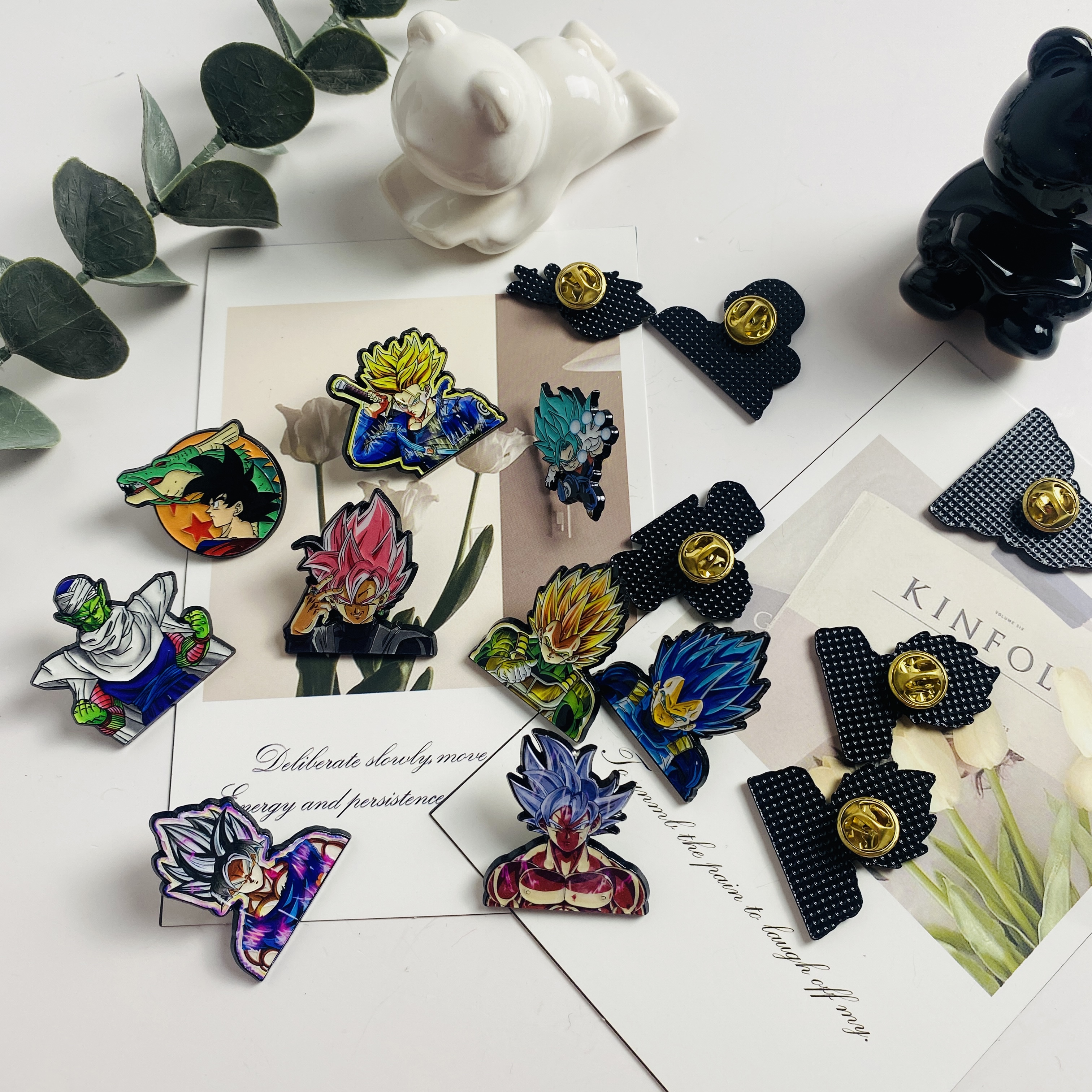 Animal Anime Enamel Pins Carto – обзор и цена Body Jewelry Wholesale