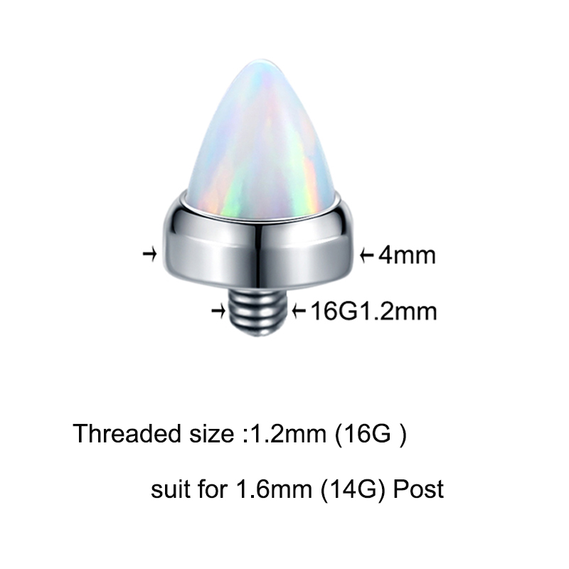 1PC Titanium Claw Set Opal Bul – обзор и цена Body Jewelry Industrial