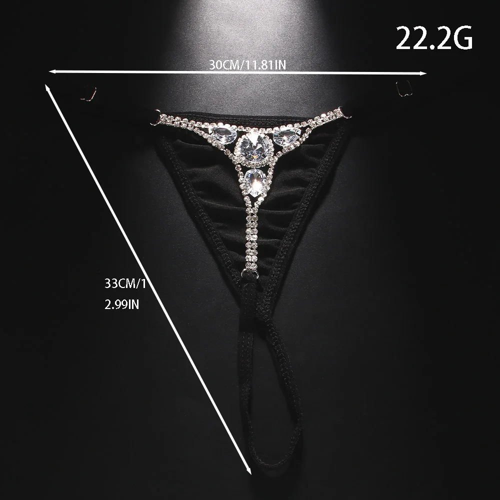 Sexy Round Rhinestone Thong Ad – обзор и цена Body Jewelry Retainers