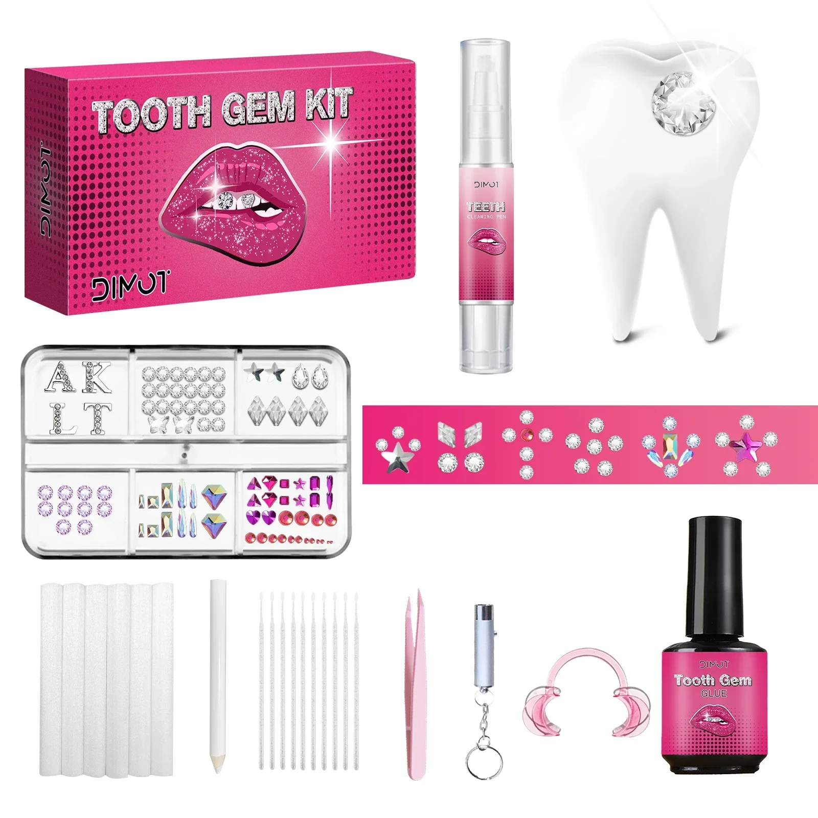 DIY Tooth Gem Kit with Crystal – обзор и цена Body Jewellery