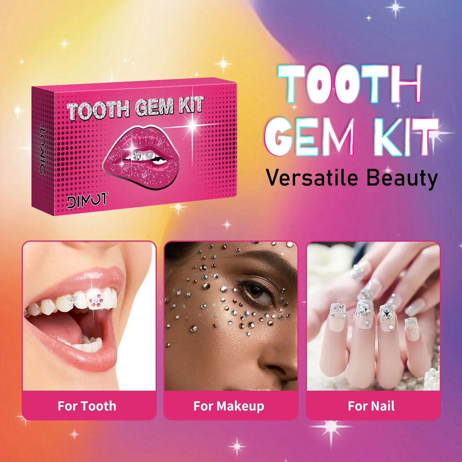 DIY Tooth Gem Kit with Crystal – обзор и цена Body Jewellery