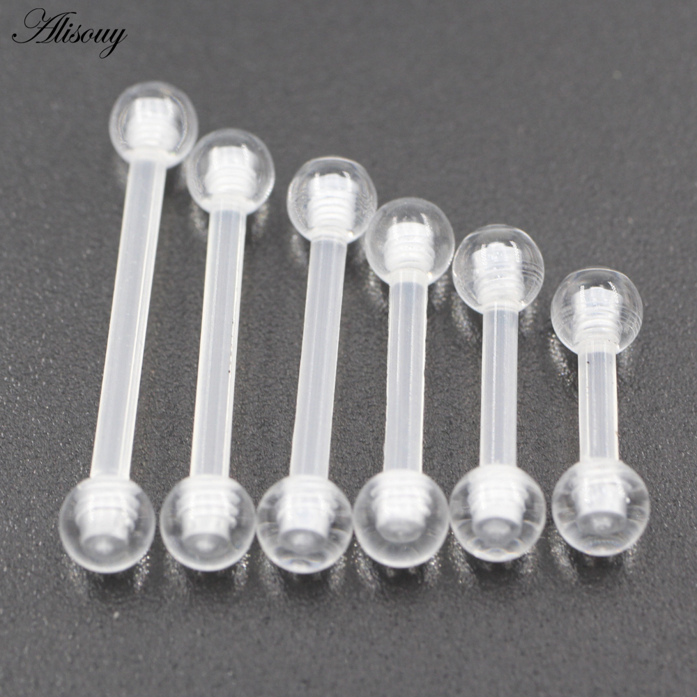 2PCS Transparent Acrylic UV Ba – обзор и цена Body Jewelry Industrial