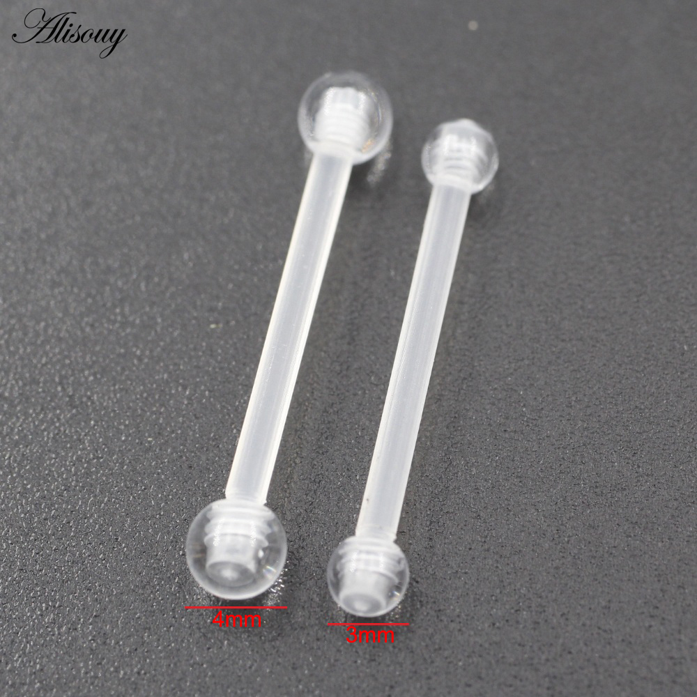 2PCS Transparent Acrylic UV Ba – обзор и цена Body Jewelry Industrial