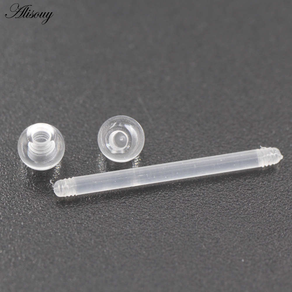2PCS Transparent Acrylic UV Ba – обзор и цена Body Jewelry Industrial