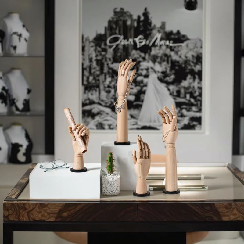 Solid Wood Hand Mannequin Rack – обзор и цена Body Jewelry In Store