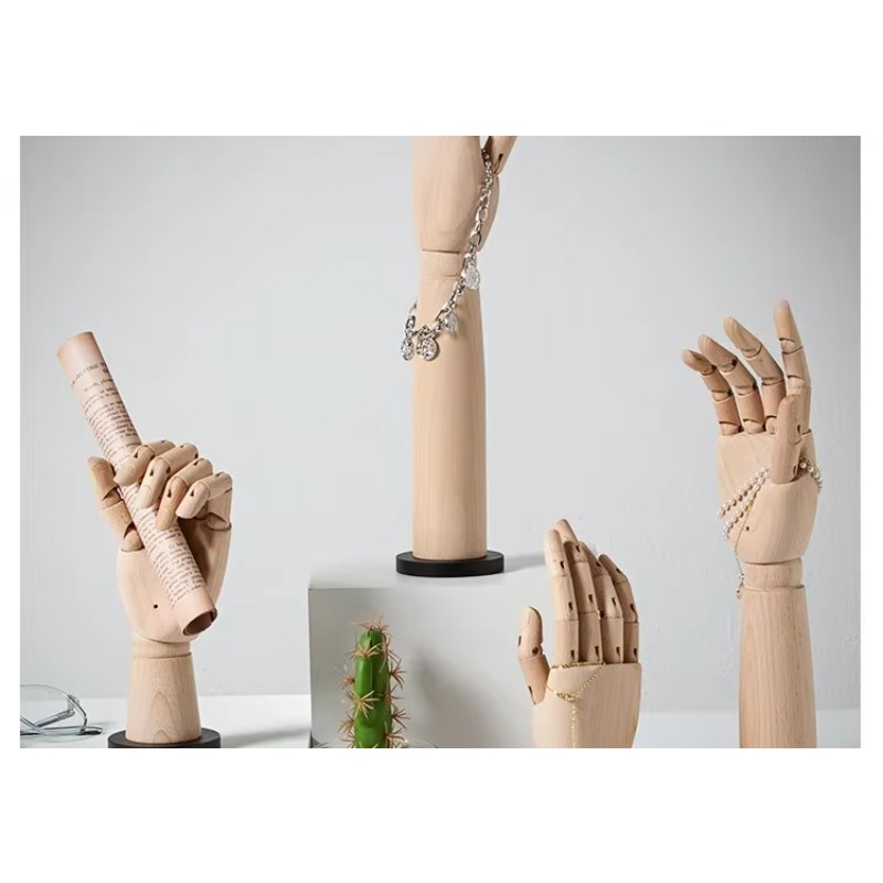 Solid Wood Hand Mannequin Rack – обзор и цена Body Jewelry In Store