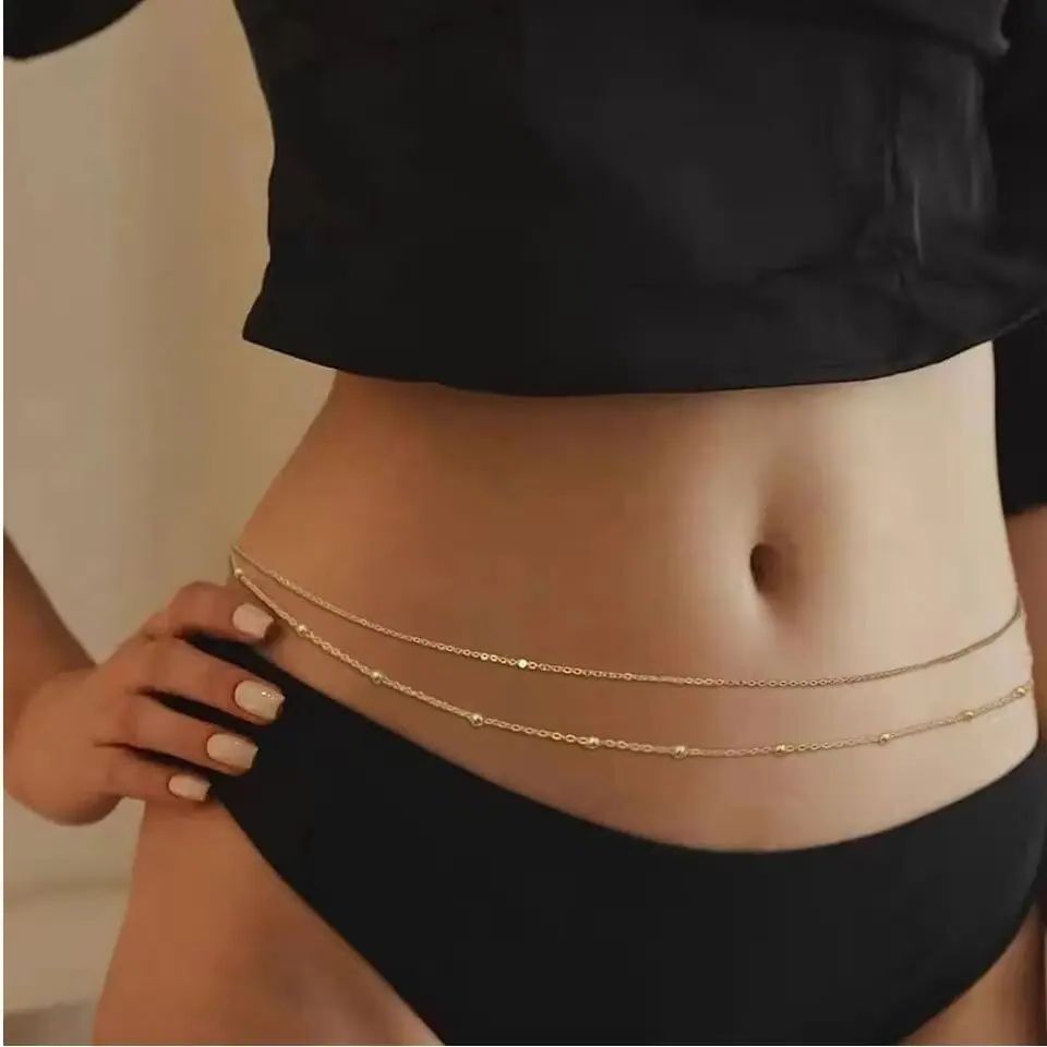 HipHop Double Layers Belly Cha – обзор и цена Body Jewelry Chains