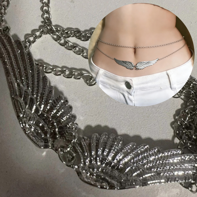 Double Layer Wings Angel Waist – обзор и цена Body Jewelry Chains