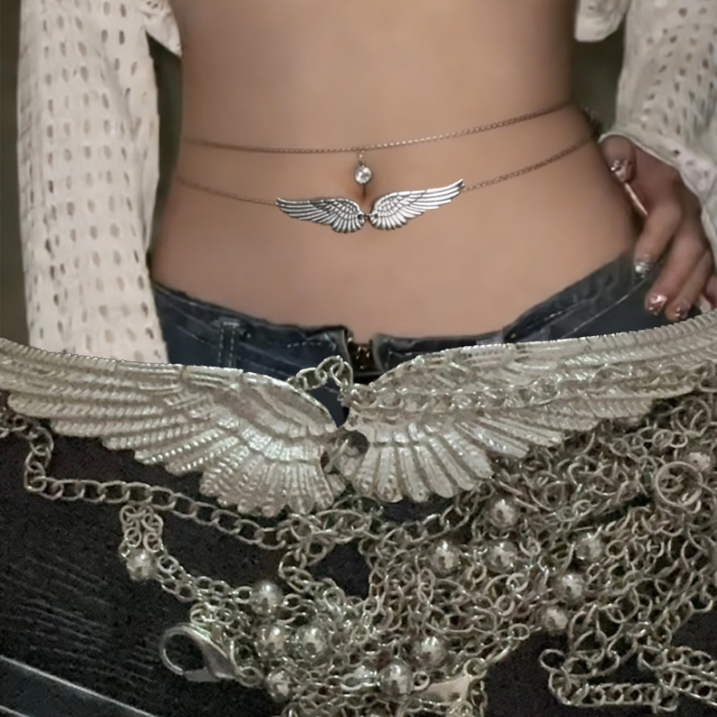 Double Layer Wings Angel Waist – обзор и цена Body Jewelry Chains