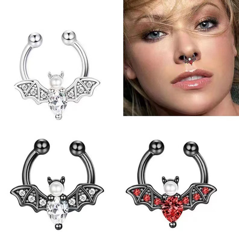 EVISPOL Cute Halloween Bat Fau – обзор и цена Body Jewelry Septum