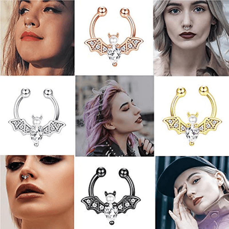EVISPOL Cute Halloween Bat Fau – обзор и цена Body Jewelry Septum