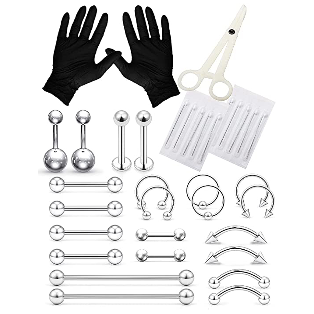 Piercing Kit Stainless Steel E – обзор и цена Body Jewelry Industrial