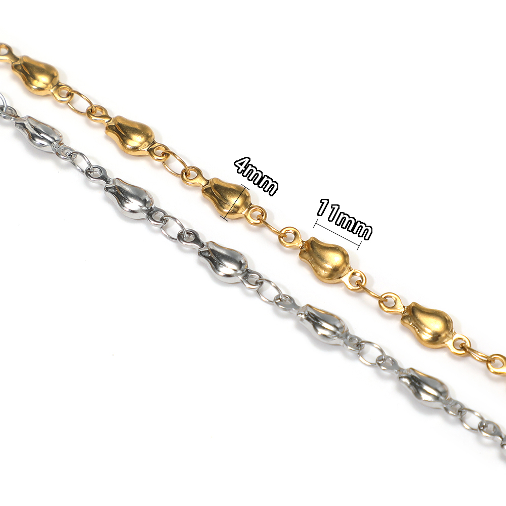 1 Meter Stainless Steel Flower – обзор и цена Body Jewelry Chains