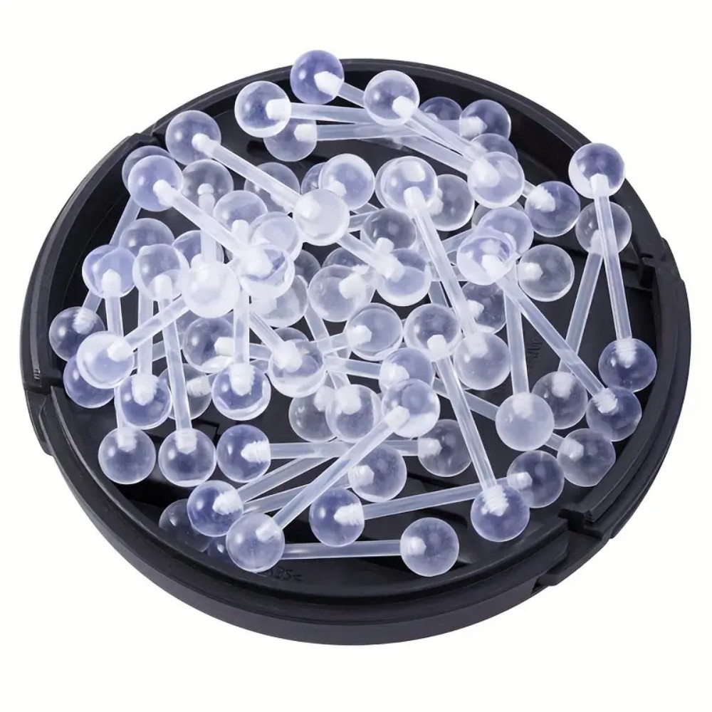 JKC Store 10pcs Acrylic Barbel – обзор и цена Body Jewelry In Store