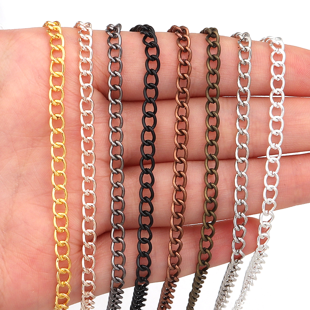 10yards/roll Flat 2-6mm Extens – обзор и цена Body Jewelry Chains