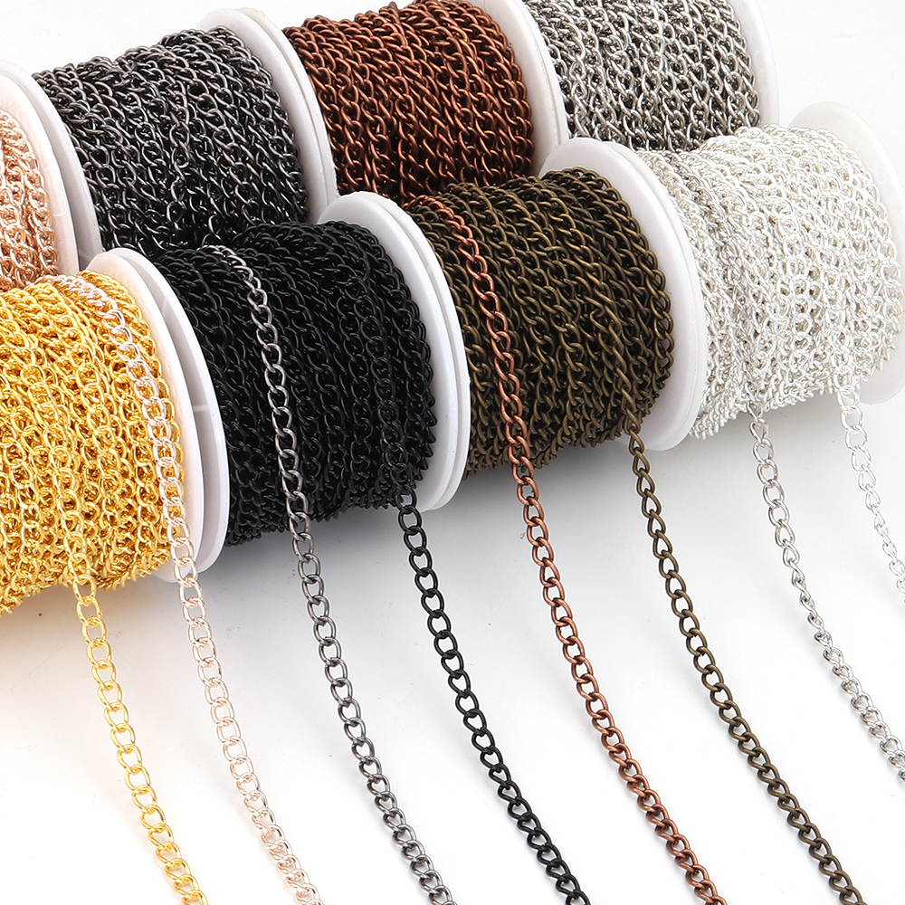 10yards/roll Flat 2-6mm Extens – обзор и цена Body Jewelry Chains