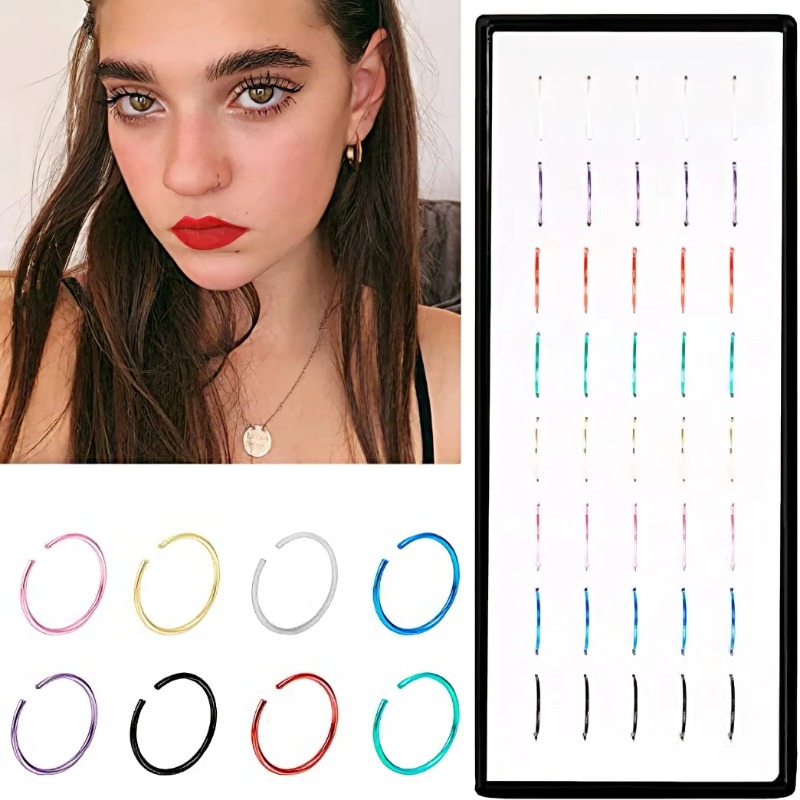 40/60PC Stainless Steel Straig – обзор и цена Body Jewelry Changing Kit
