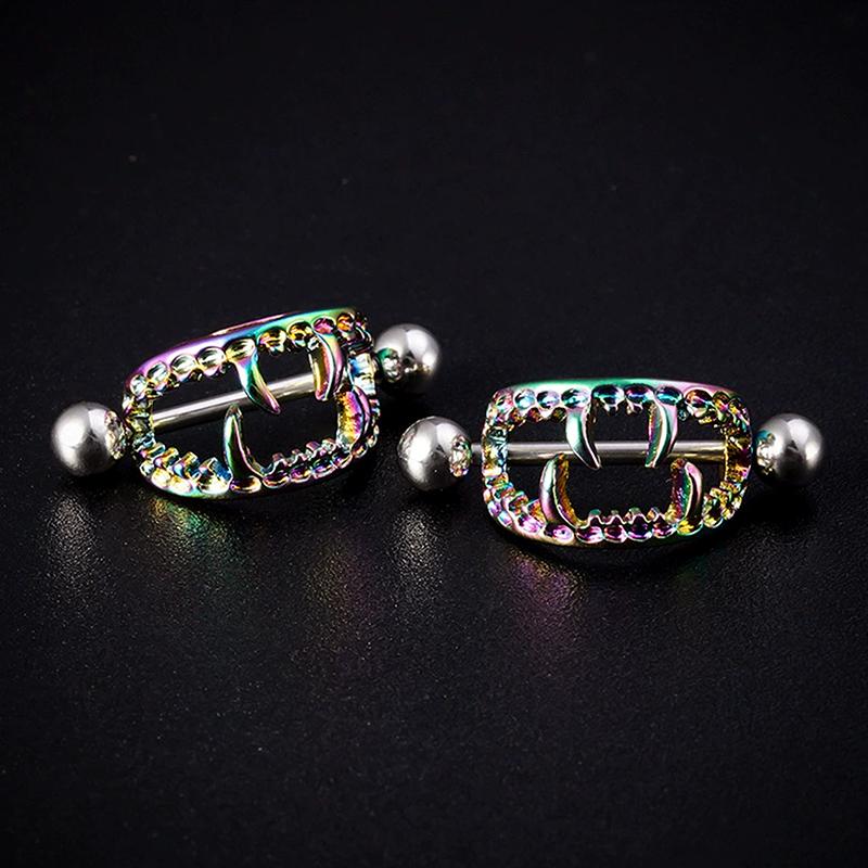 1pcs Stainless Steel Nipple Ri – обзор и цена Body Jewelry Barbell