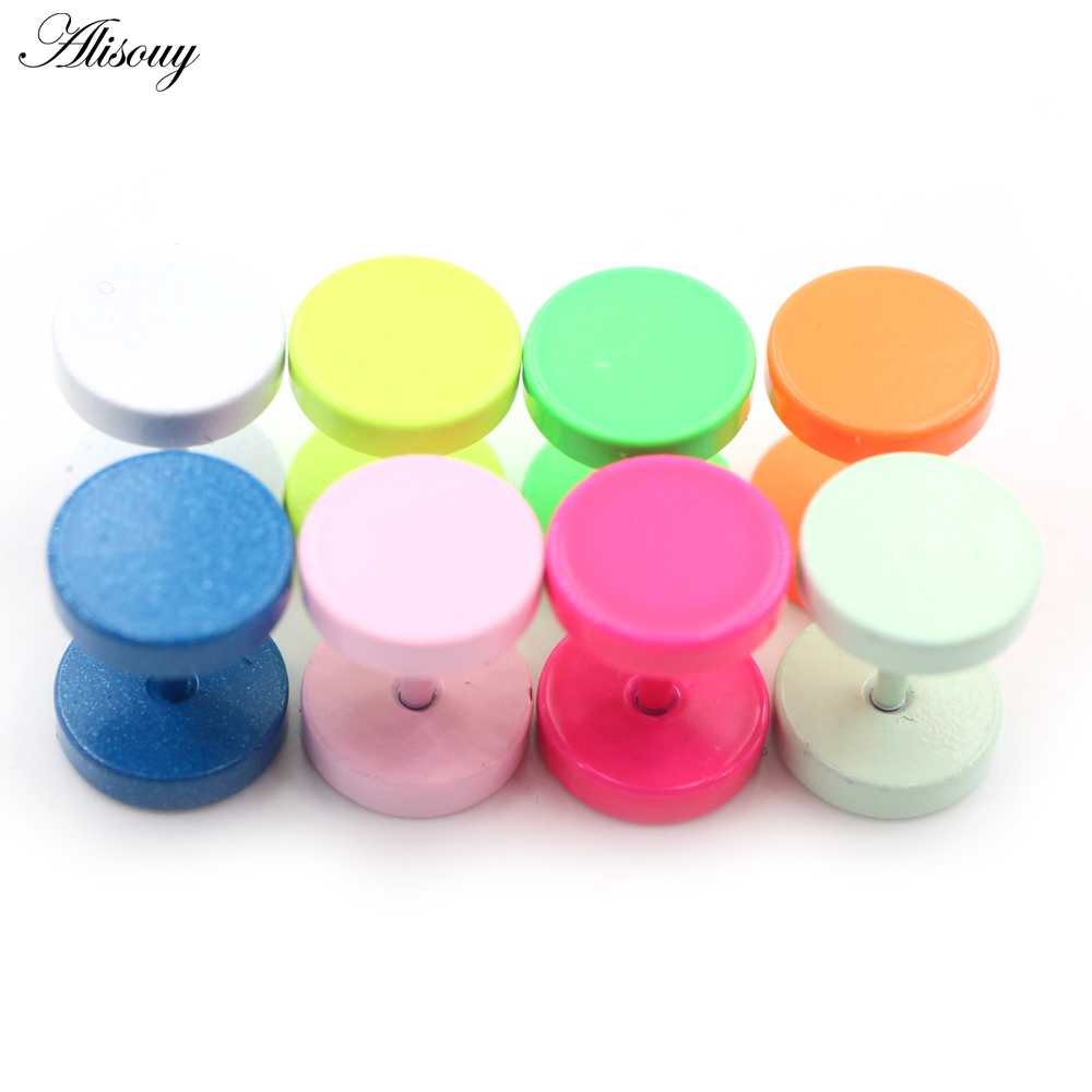 2PCS Baking Paint Candy Color  – обзор и цена Body Jewelry Barbell