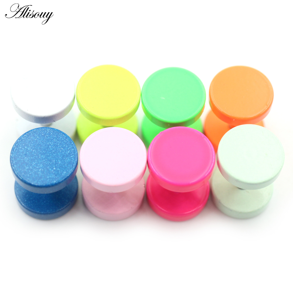 2PCS Baking Paint Candy Color  – обзор и цена Body Jewelry Barbell